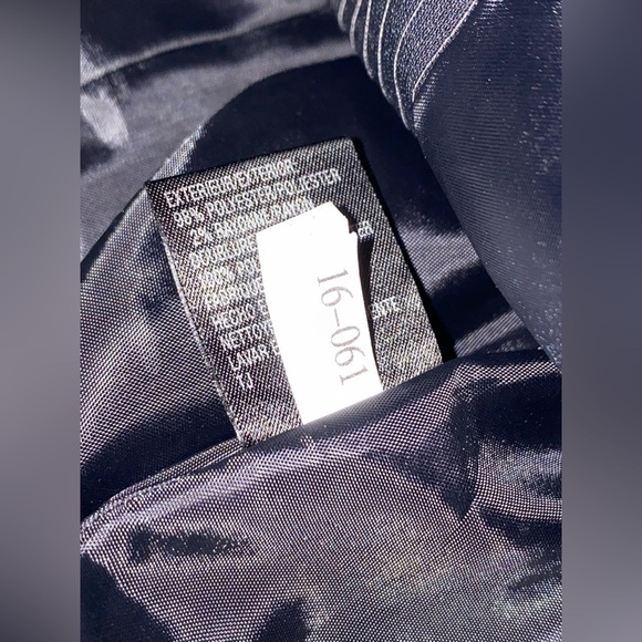 Tahari Arthur S. Levine Pinstripe Button Down Jacket Size 16 Career Office Work - Picture 5 of 7